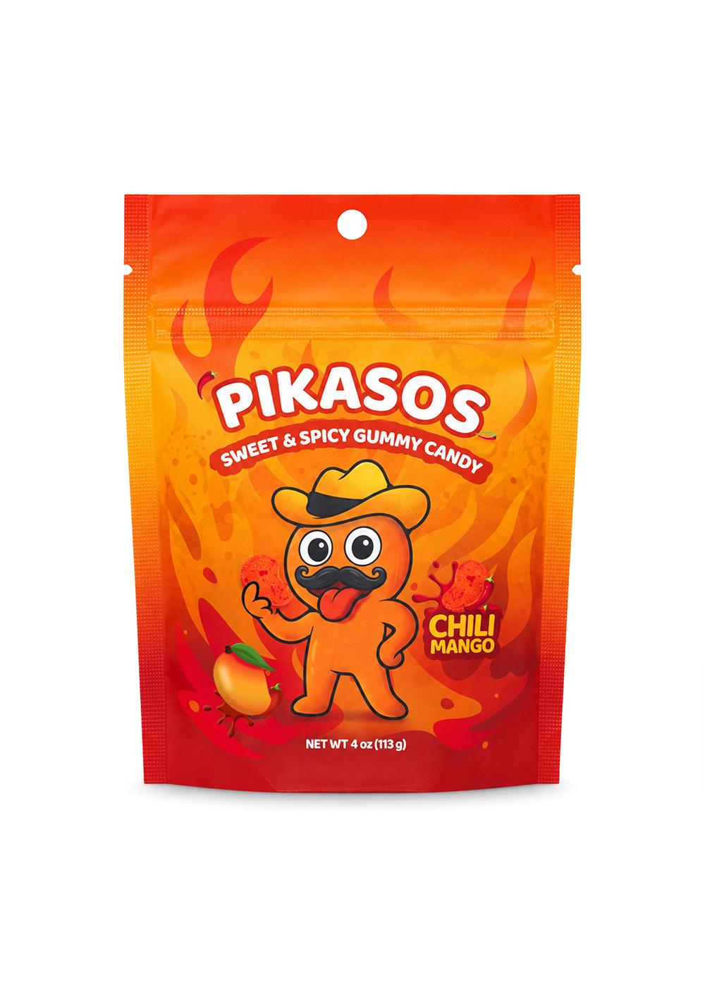 Pikasos Sweet & Spicy Chili Mango Gummy Candy - Shop Candy at H-E-B
