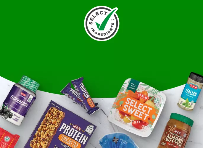 Various H‑E‑B® Select Ingredients™ products