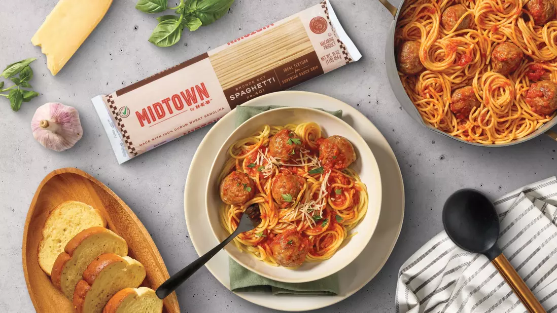 Pasta in a bowl