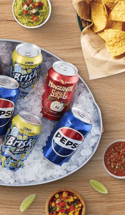 Advertisement for PepsiCo. Click for product page.