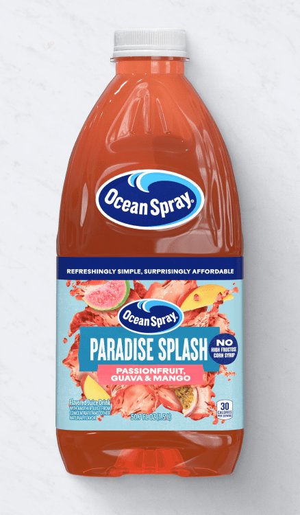 Advertisement for Ocean Spray. Click for product page.