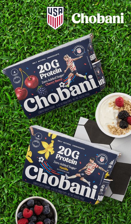 Advertisement for Chobani. Click to product page.