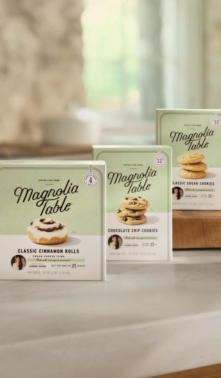 Advertisement for Magnolia Table. Click to product page.