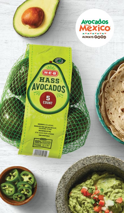 Advertisement for Avocados From Mexico. Click to product page.