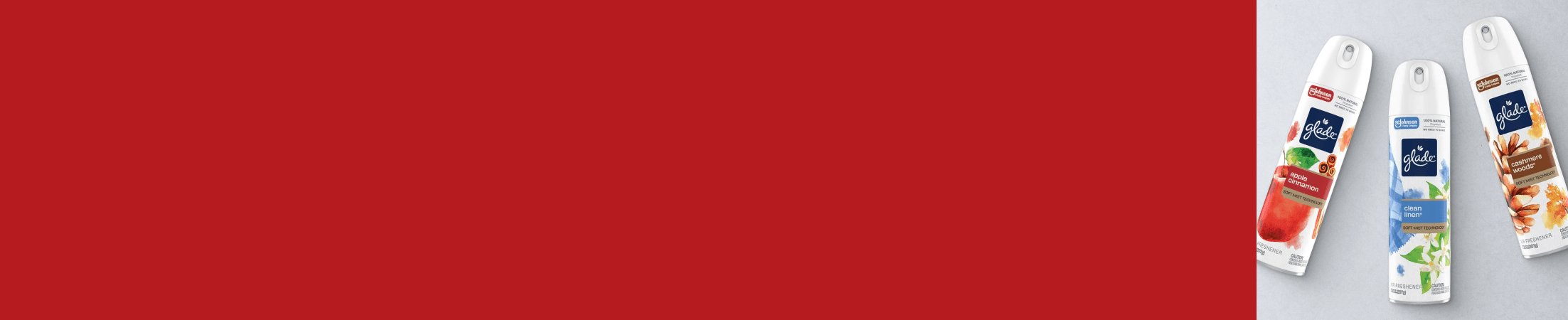Advertisement for SC Johnson. Click for product page.