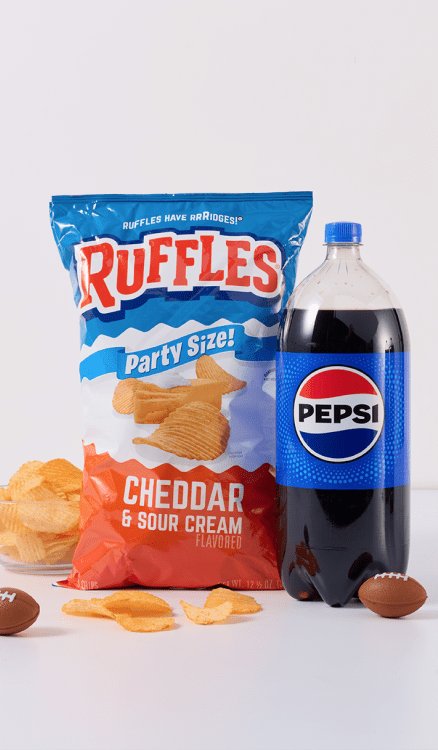 Advertisement for Frito Lay. Click to product page.