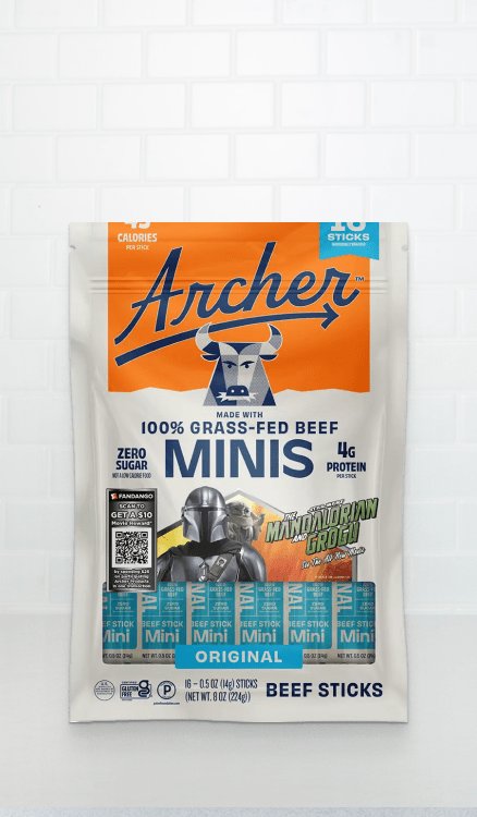 Advertisement for Archer Jerky. Click to product page.