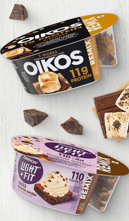 Advertisement for Danone. Click to product page.
