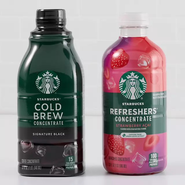 Starbucks cold brew, starbucks concentrated refresher