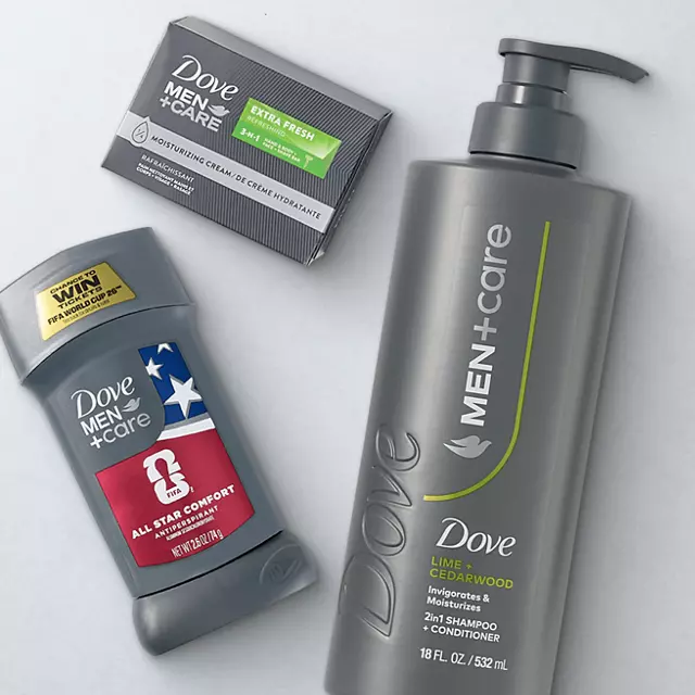 Dove products side by side