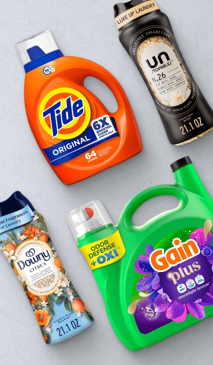 Advertisement for P&G. Click to product page.