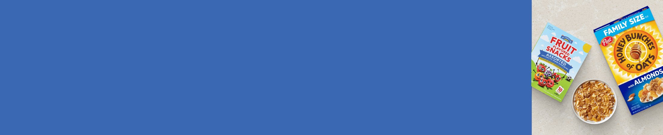 Advertisement for Post Consumer Brands. Click for product page.