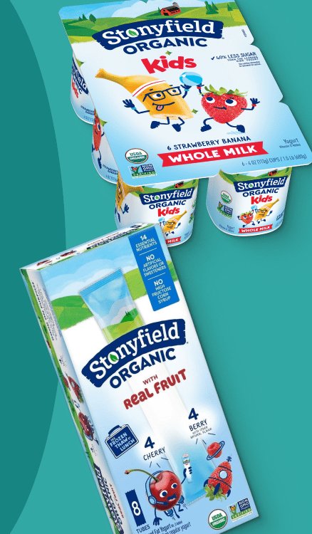 Advertisement for Danone. Click to product page.