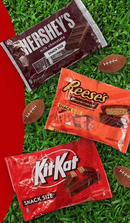 Advertisement for Hershey. Click to product page.