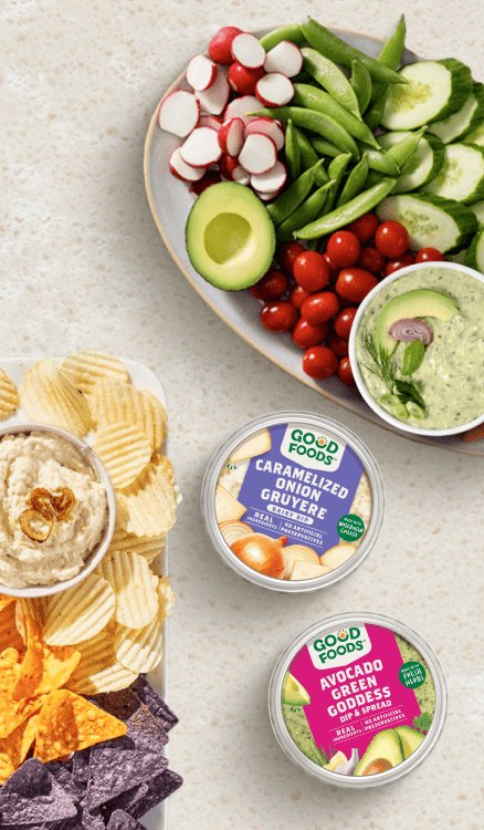 Advertisement for Good Foods. Click for product page.