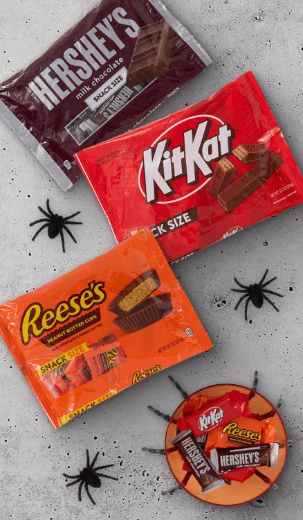 Advertisement for Hershey. Click for product page.