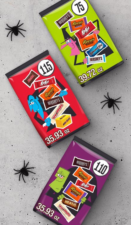 Advertisement for Hershey. Click for product page.