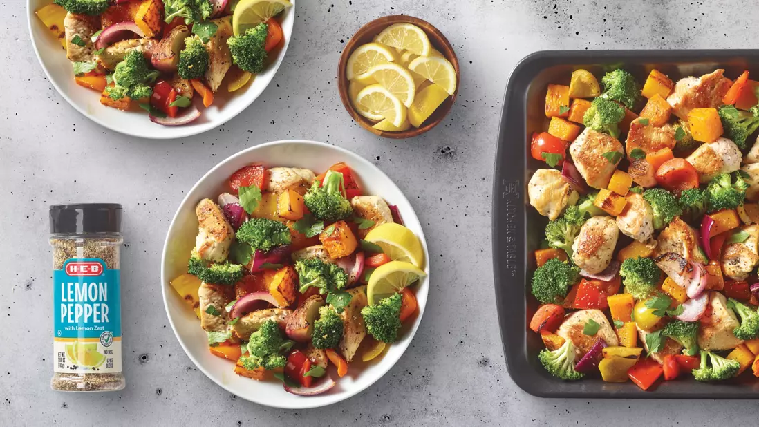 One pan meal made in 2 bowls
