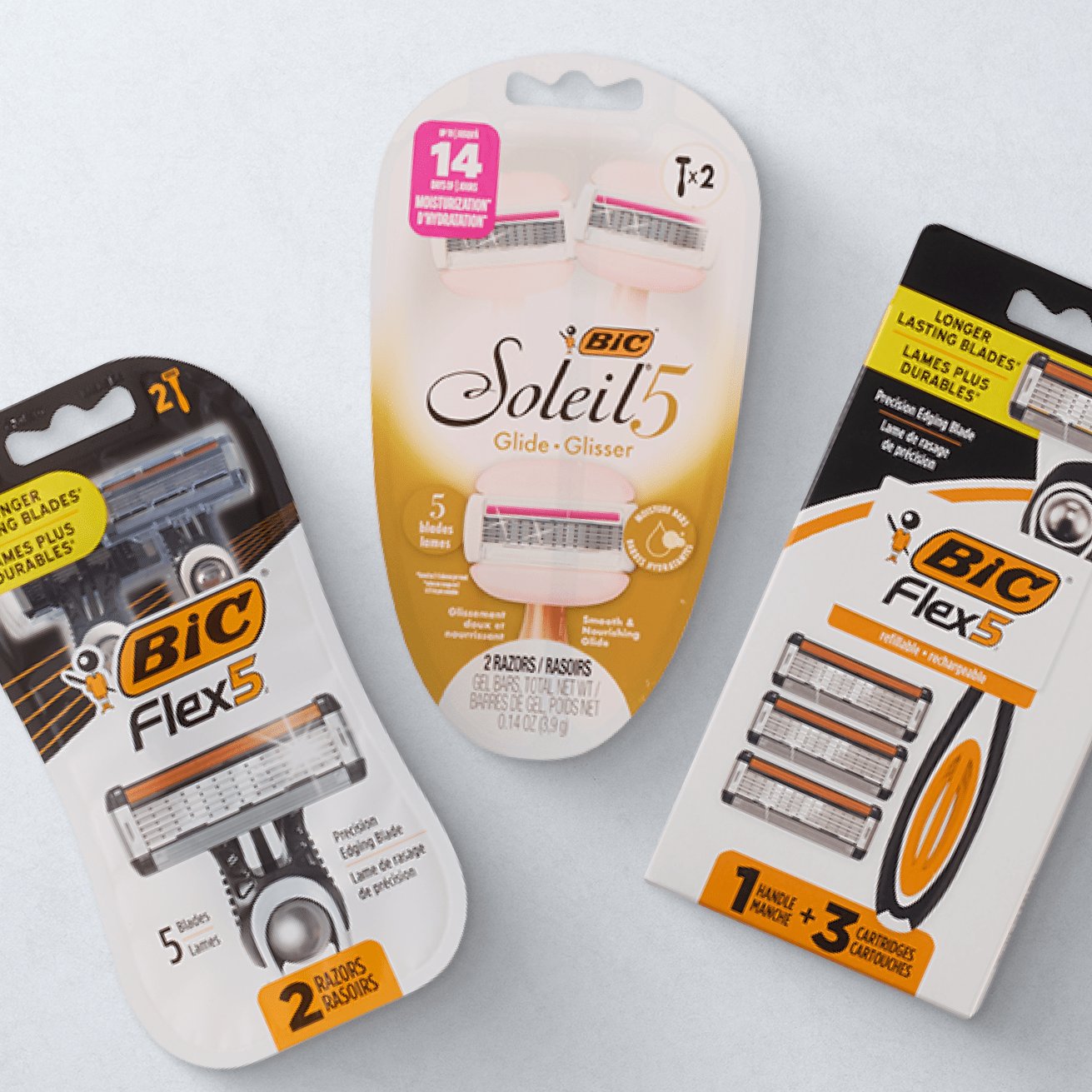 Advertisement for Bic. Click for product page.