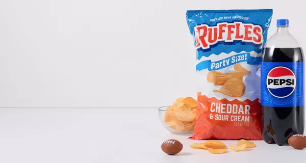 Advertisement for Frito Lay . Click for product page.