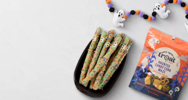 Once Upon a Treat candy: Haunted candy corn maze