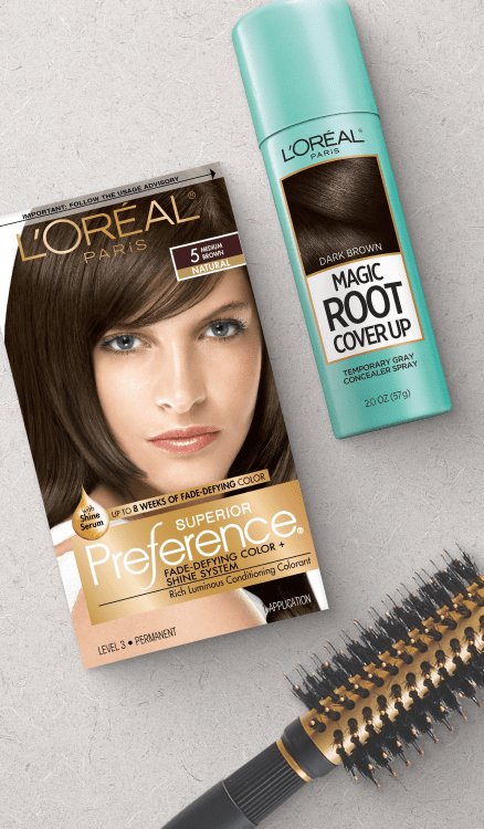 Advertisement for L'Oreal USA. Click for product page.