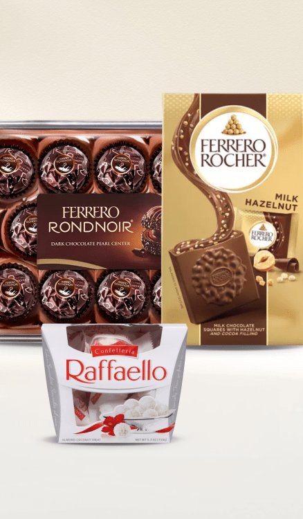 Advertisement for Ferrero. Click for product page.