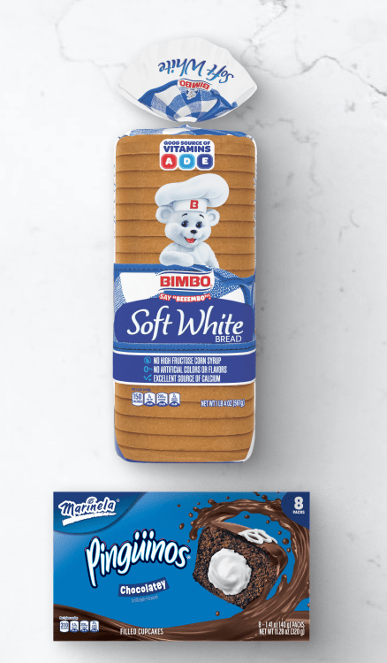 Advertisement for Bimbo. Click for product page.