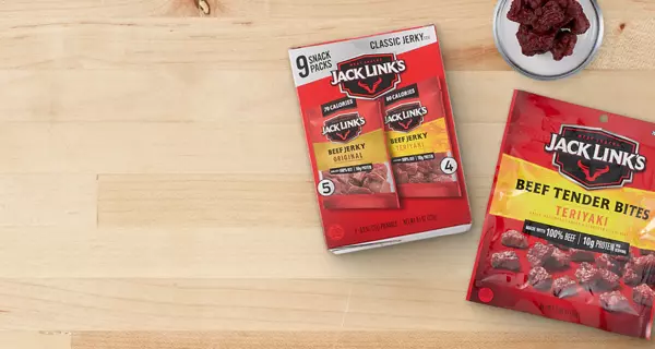 Advertisement for Jack Link's. Click to product page.