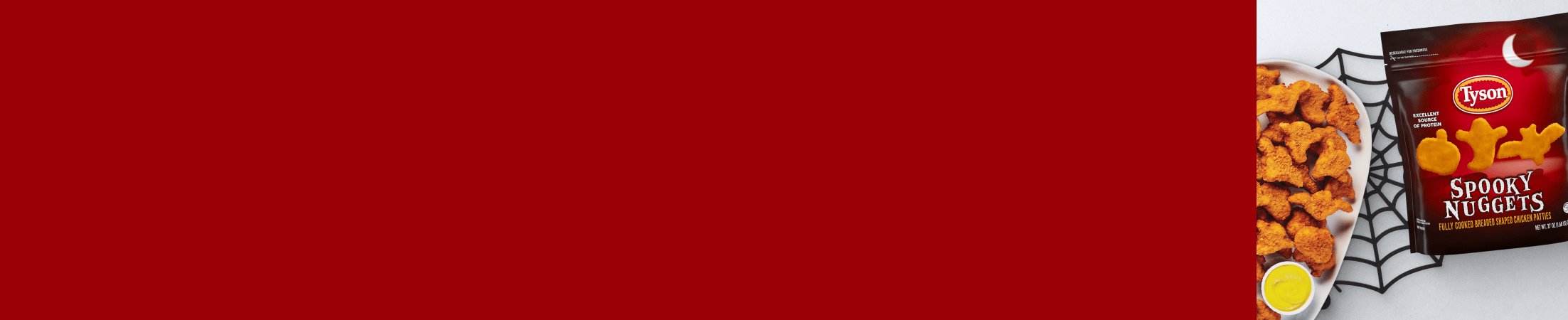 Advertisement for Tyson. Click for product page.