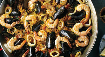 Classic Seafood Paella