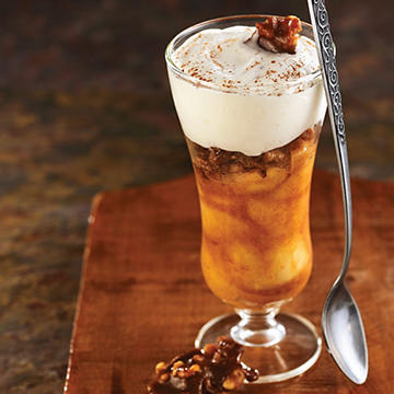 Apple Crunch with Cream