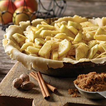 Apple Pie with Sugar Cookie Streusel