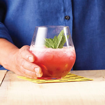 Cranberry Apple Fizz