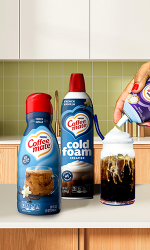 Advertisement for Nestle Coffee Partners. Click to product page.