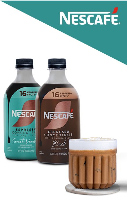Advertisement for Nestle Coffee Partners. Click to product page.
