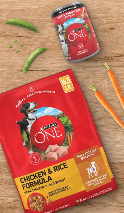 Advertisement for Nestle Pet. Click for product page.