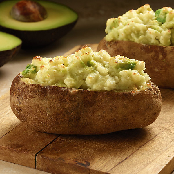 Avocado Stuffed Potatoes