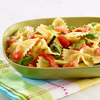 Bow Tie Pasta And Vegetables
