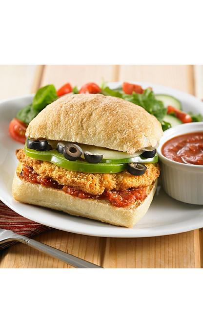 Breaded Chicken Marinara Sandwiches Recipe from HEB