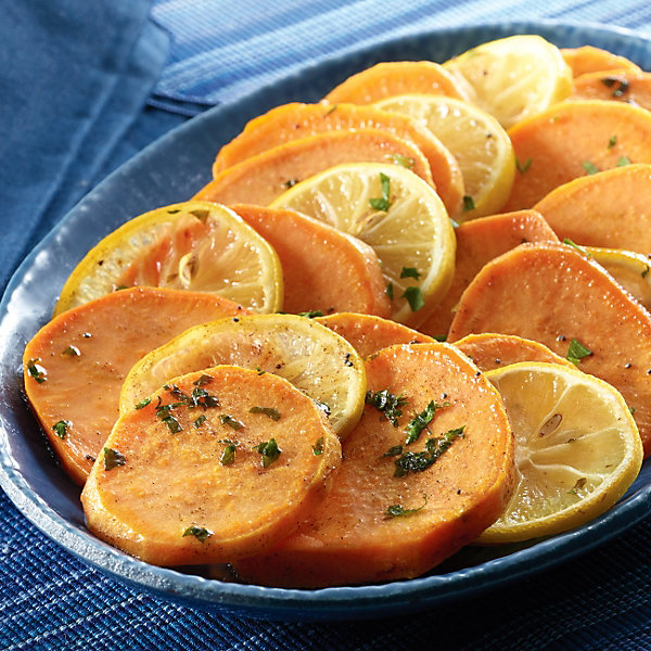 Broiled Sweet Potato Slices