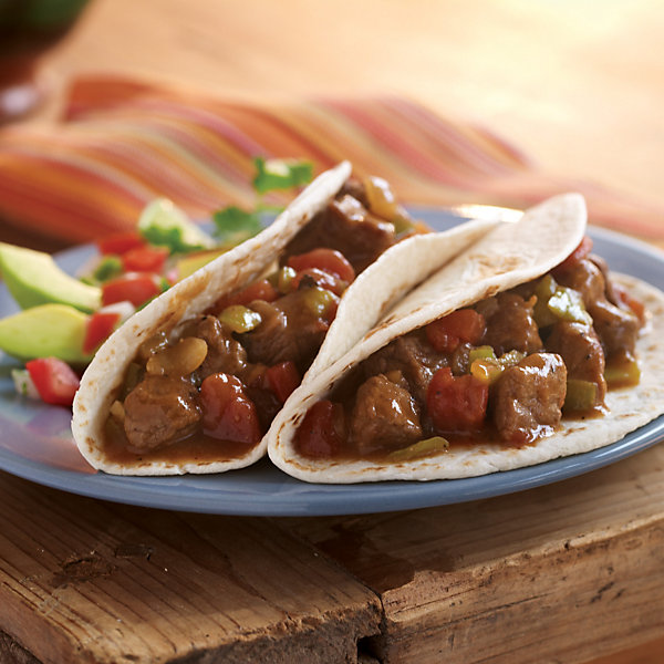 Carne Guisada Tacos