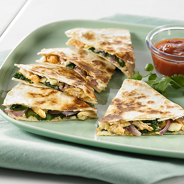 Chicken & Spinach Quesadillas