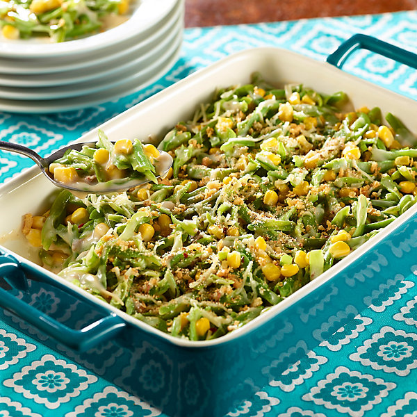 Corn and Green Bean Casserole