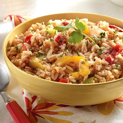 Easy Fajita Peppers Fried Rice Recipe from HEB