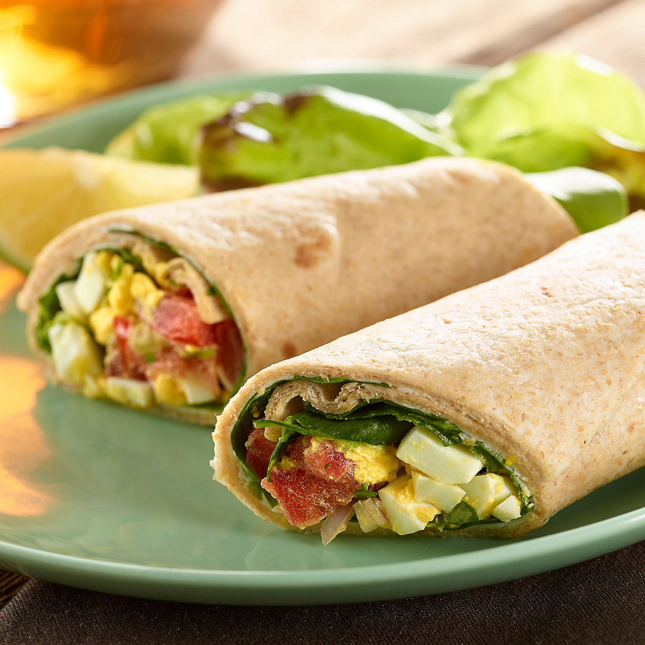 Simple Egg Salad Wrap