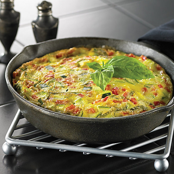 Garden Zucchini & Ham Frittata