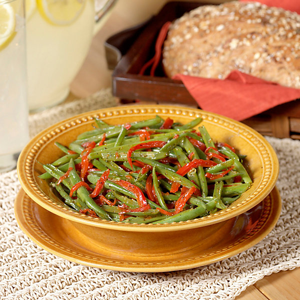 Green Beans And Red Peppers