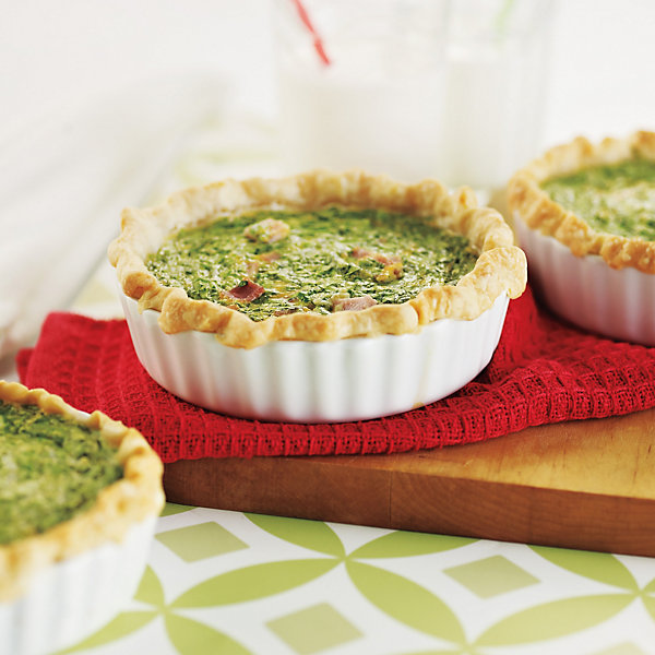 Green Eggs & Ham Quiche