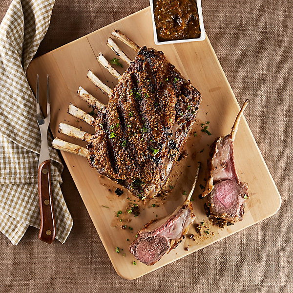 Grilled Rack Of Lamb